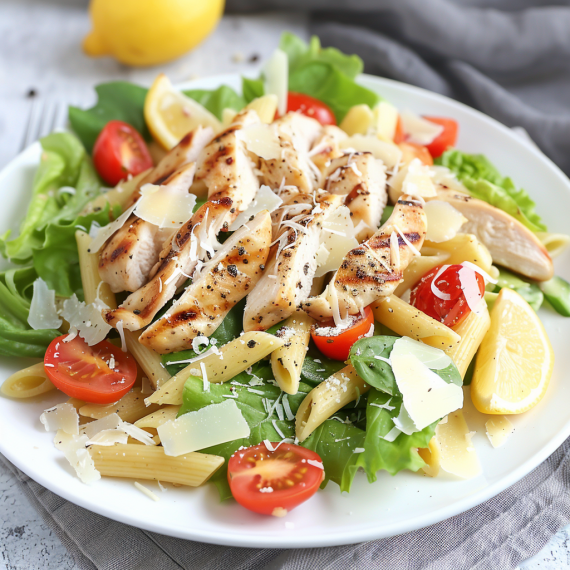 Chicken Caesar Pasta Salad