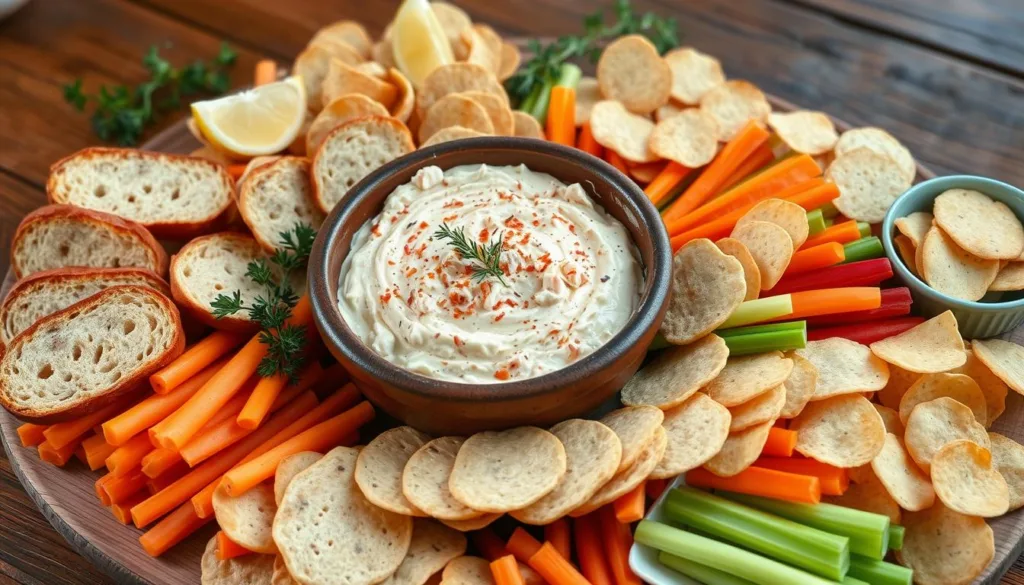 Crab Dip Pairings and Dippers