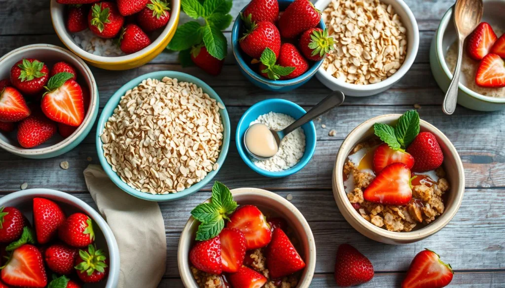 Gluten-Free Strawberry Crisp Variations