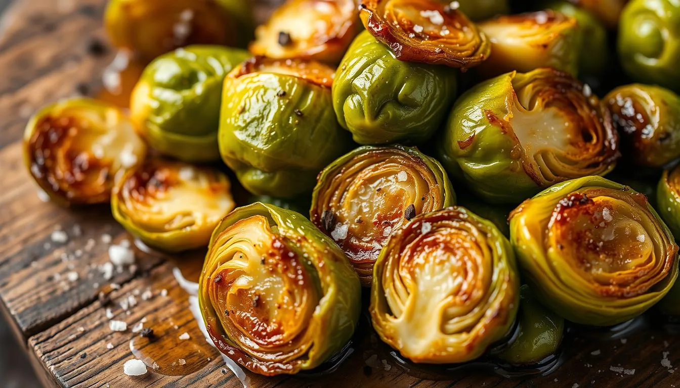 Honey Roasted Brussels Sprouts