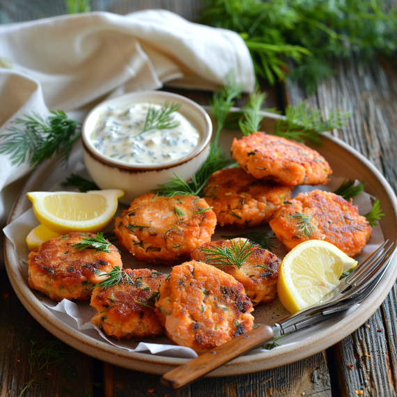 Old-Fashioned Salmon Patties Recipe