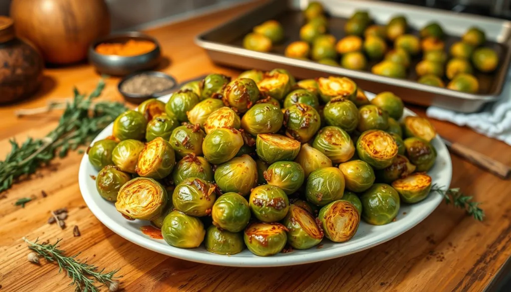 Roasting Brussels Sprouts Technique