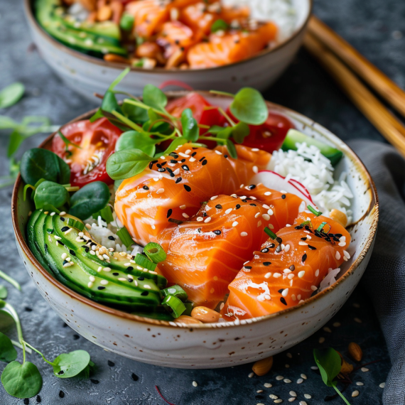 Salmon Bowls Recipe