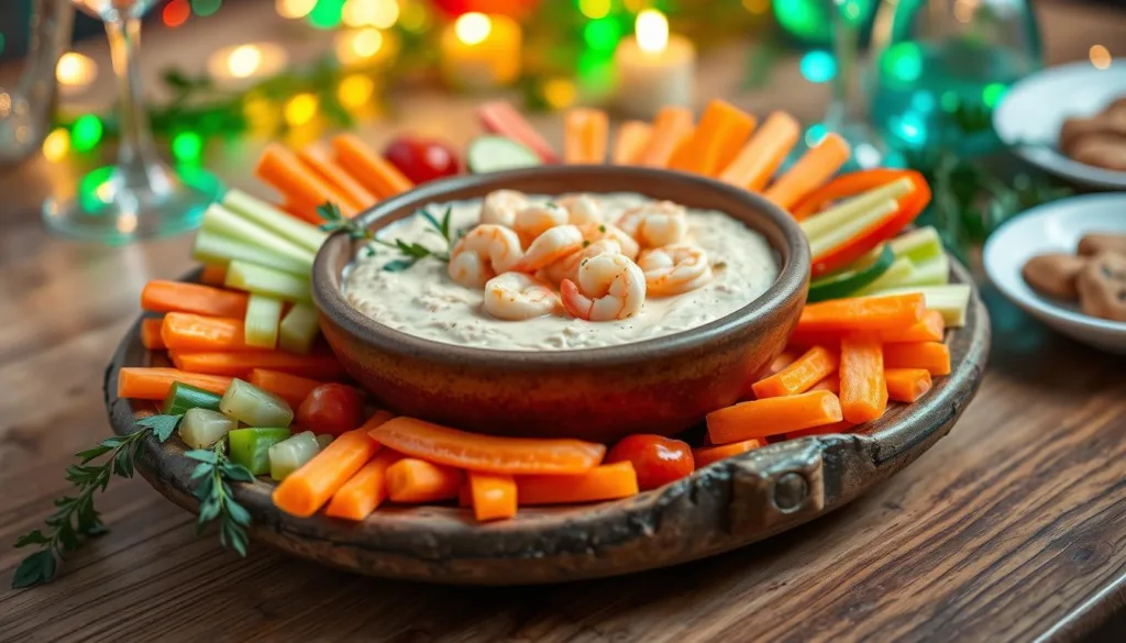 Shrimp Dip Presentation Ideas