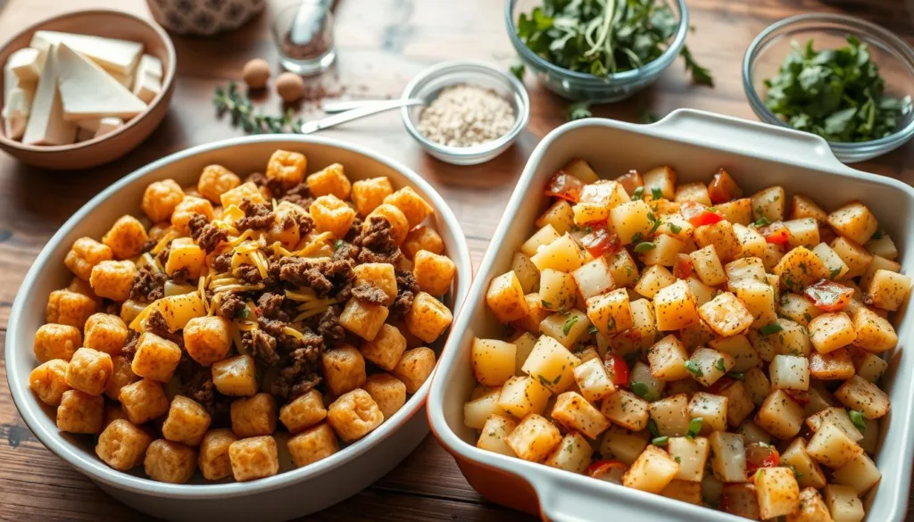 Tater Tot Casserole Potato Options