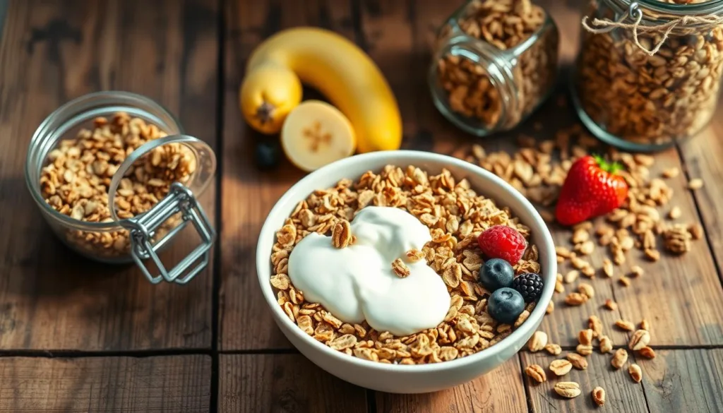 Vanilla Nut Granola Serving Suggestions