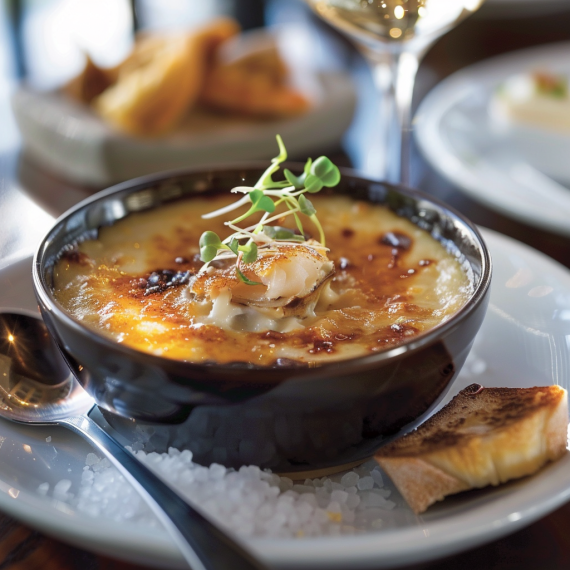 crab brulee recipe