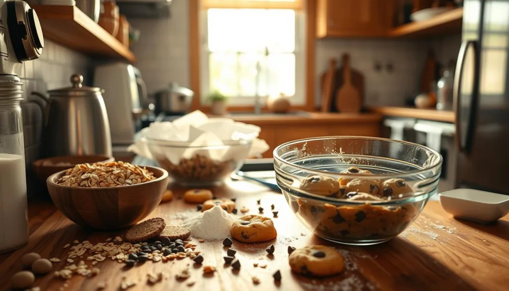 Breakfast Cookies Baking Process