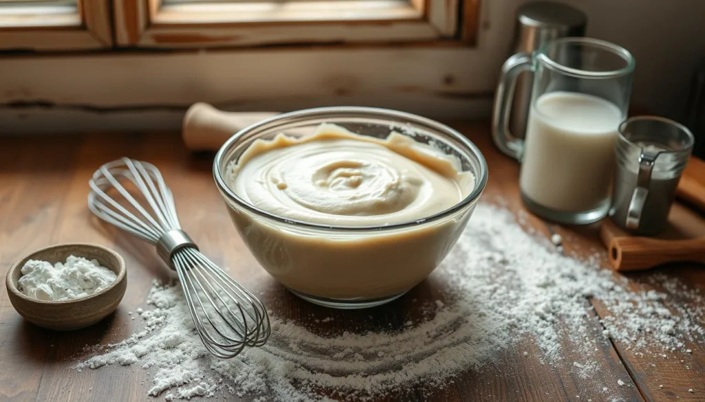 Crumpet Batter Preparation