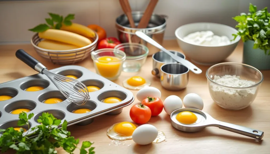 Egg Muffin Preparation Tools