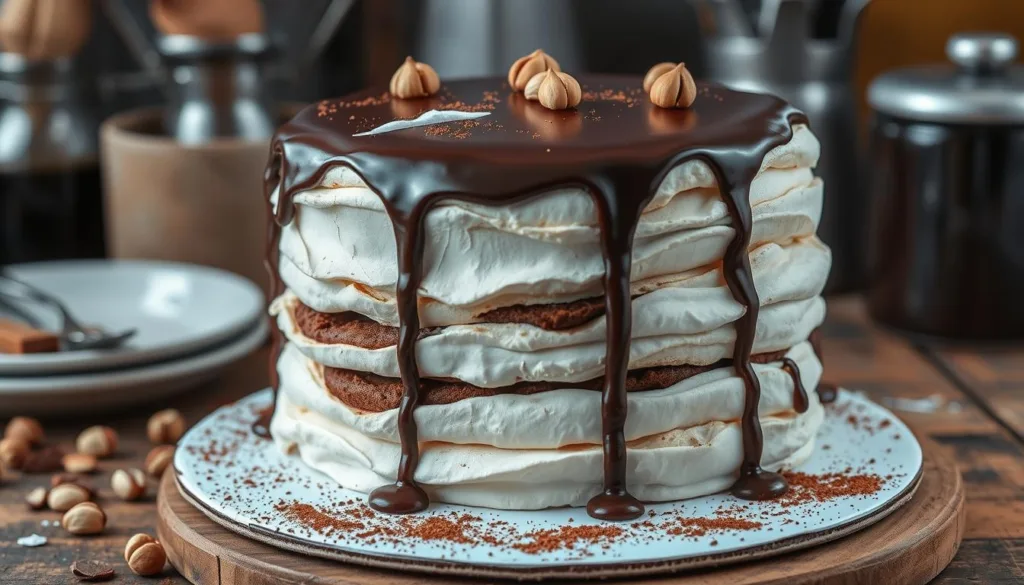 Layered Meringue Cake Troubleshooting