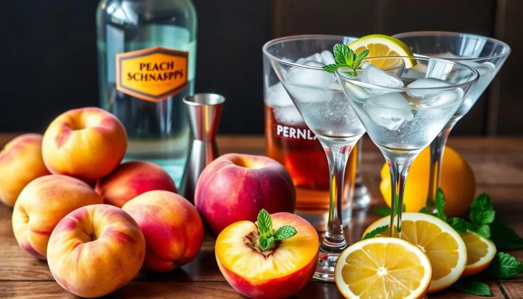 Peach Schnapps Cocktail Ingredients