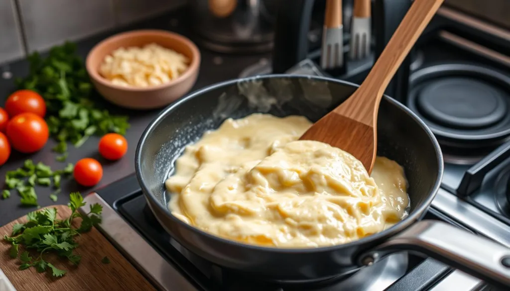 Scrambled Eggs Cooking Technique