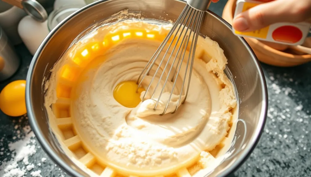 Waffle Batter Mixing Techniques