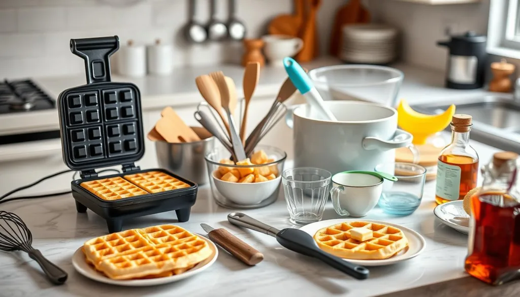 Waffle Making Kitchen Tools