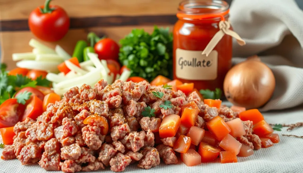 Ground Beef Goulash Ingredients