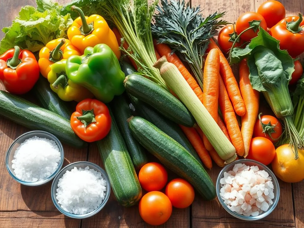 Vegetable Salting Techniques