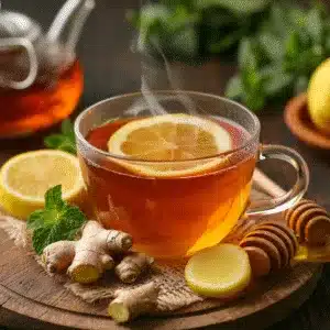 Mounjaro Tea Recipe: The Natural Drink for Wellness and Weight Loss 5 Mounjaro Tea Recipe – A detox drink with lemon, ginger, and honey