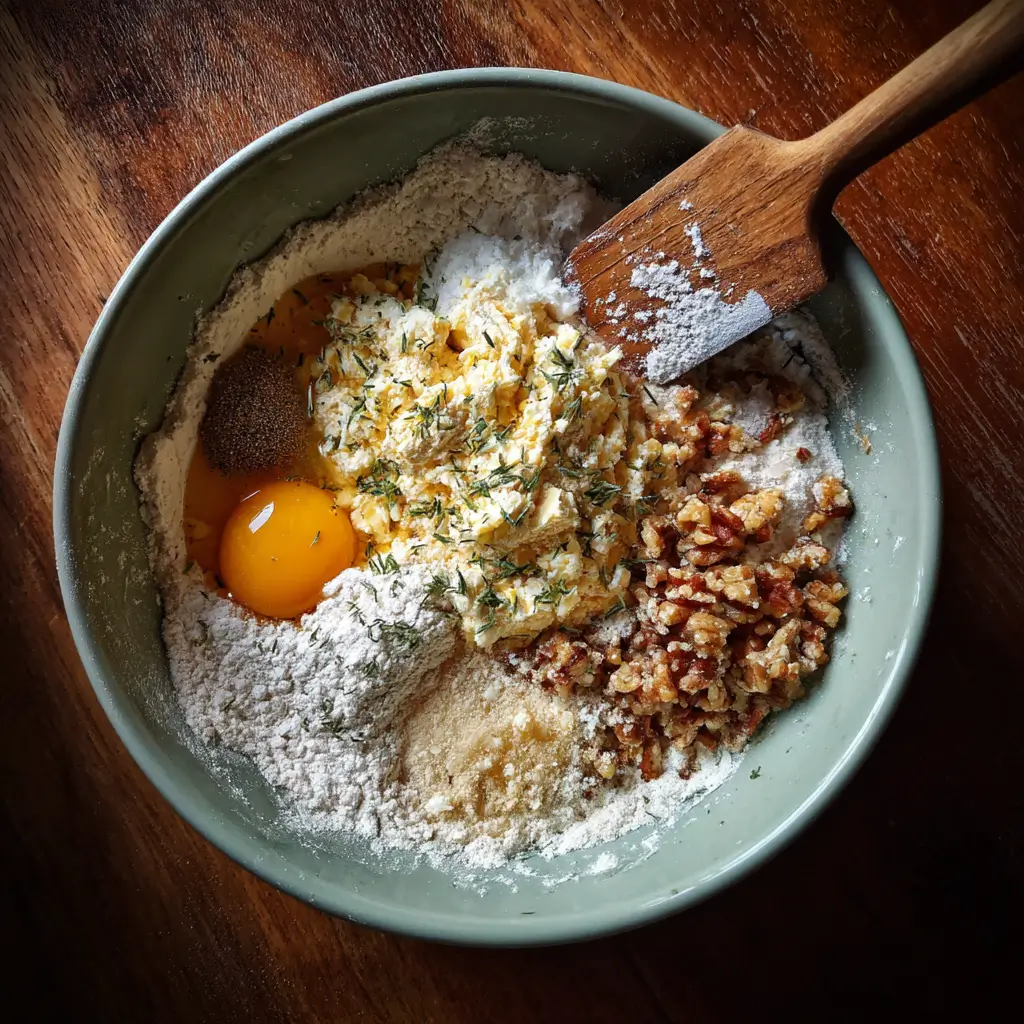 The Scrambled Cookies Trend: A Deliciously Easy Twist on Classic Baking 8 mixing scrambled cookie dough with chocolate chips and nuts