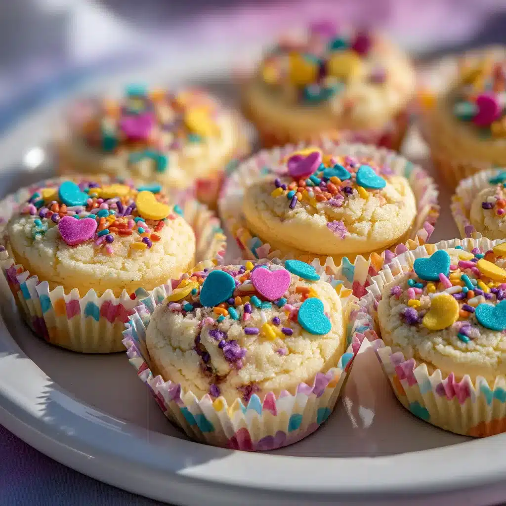 Scrambled Sugar Cookies – The Ultimate Guide to This Sweet Twist 8 Party-style scrambled sugar cookies in liners