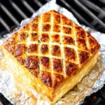 Smoked Cream Cheese: The Most Flavor-Packed Appetizer You’ll Ever Make 6 Smoked cream cheese block inside smoker