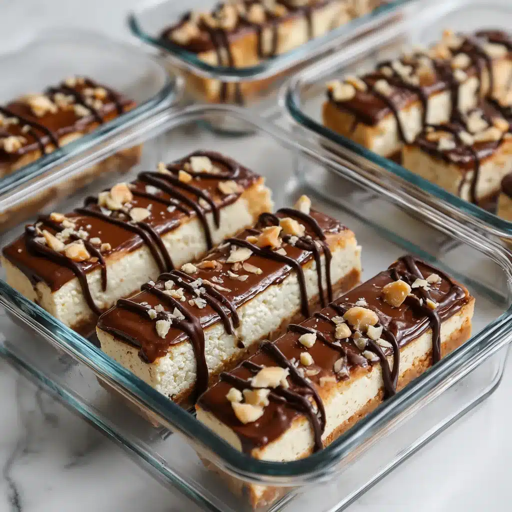 Cottage Cheese Twix – The Unlikely High-Protein Dessert You’ll Love 8 Cottage Cheese Twix ready for the week