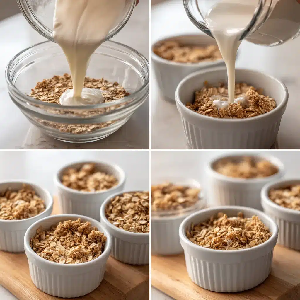 High-Protein Blueberry Baked Oats: The Best Protein Breakfast Recipe 7 Making High-Protein Blueberry Baked Oats