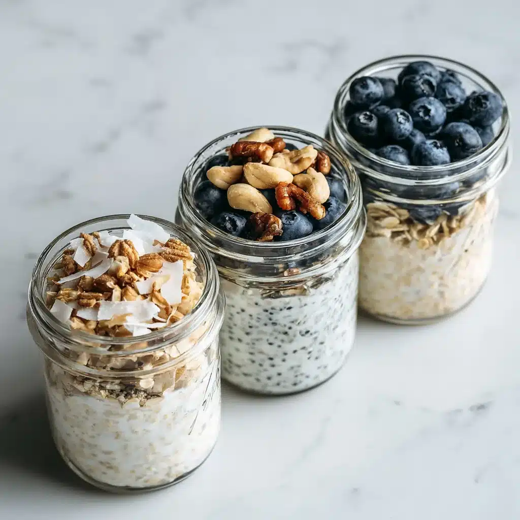 Blueberry Lemon & Poppy Seed Overnight Oats – A Bright & Healthy Breakfast Twist 8 Blueberry Lemon & Poppy Seed Overnight Oats with flavor variations
