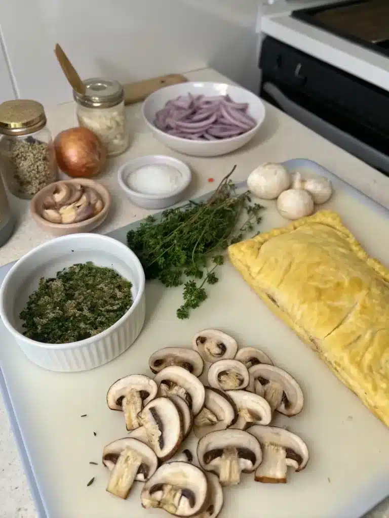 vegan wellington-ingredients