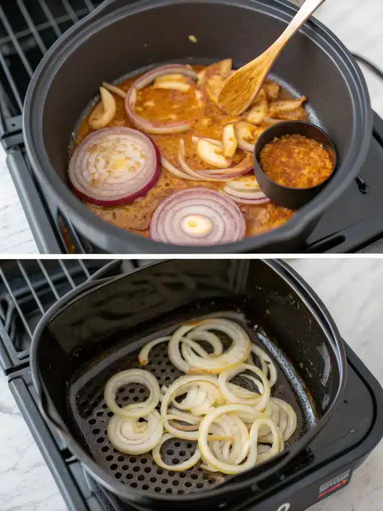 Best Harissa Butter Onion Boil Recipe (Air Fryer or Oven): How to Make It! 3 Harissa Butter Onion Boil (Air Fryer or Oven)-Step by Step