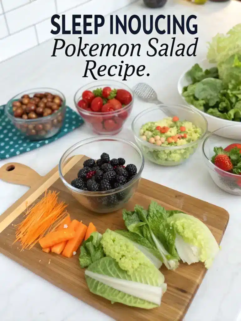 pokemon sleep salad recipes-Step by Step