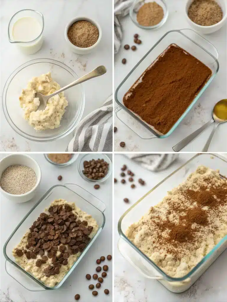 Tiramisu Baked Oats : A Decadent Breakfast That Tastes Like Dessert 3 Tiramisu Baked Oats-Step by Step